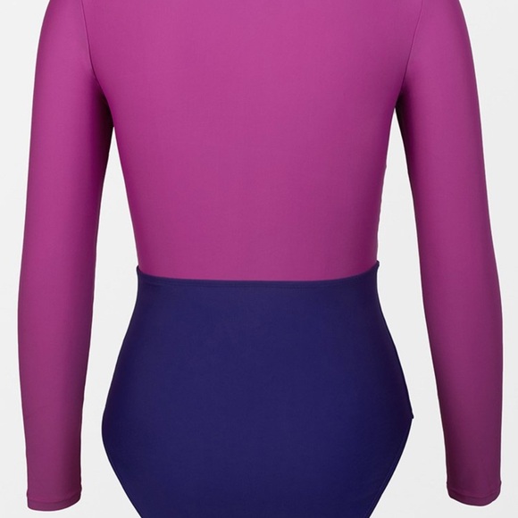 NWT Cupshe | Swim | Cupshe Long Sleeve One Piece Swimsuit - Picture 4 of 11